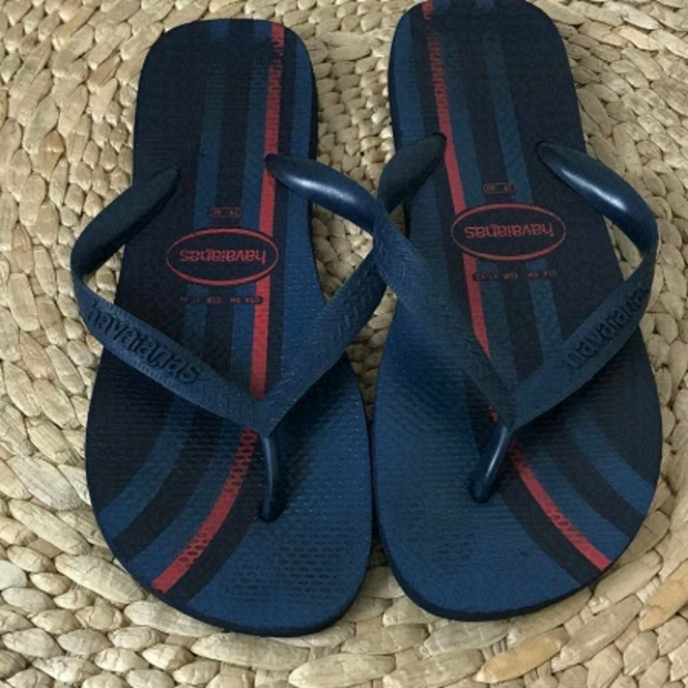 Havaianas Navy Blue  Flip Flops Size 39 - 40